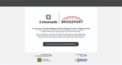 Desktop Screenshot of colonnade.ca